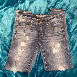 American Eagle Super Stretch Jegging Jean Size 8 Regular